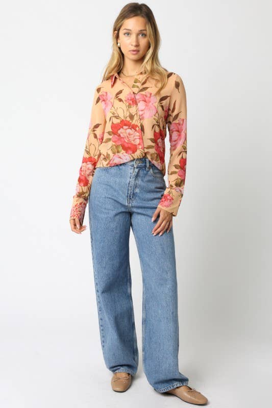 Joyce Floral Shirt