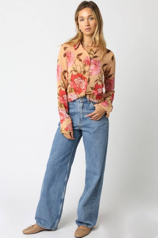 Joyce Floral Shirt