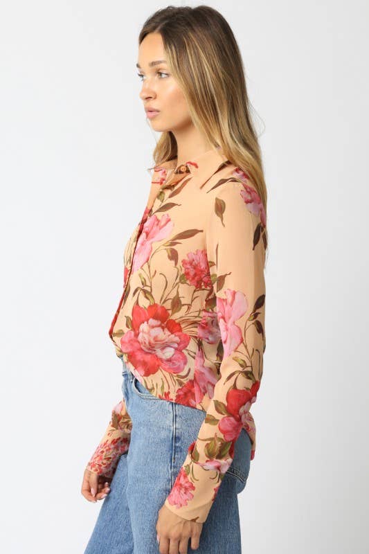 Joyce Floral Shirt